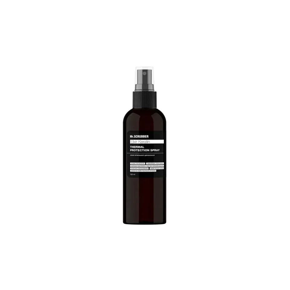 MR. SCRUBBER Спрей-термозахист для волосся Elixir Keratin
