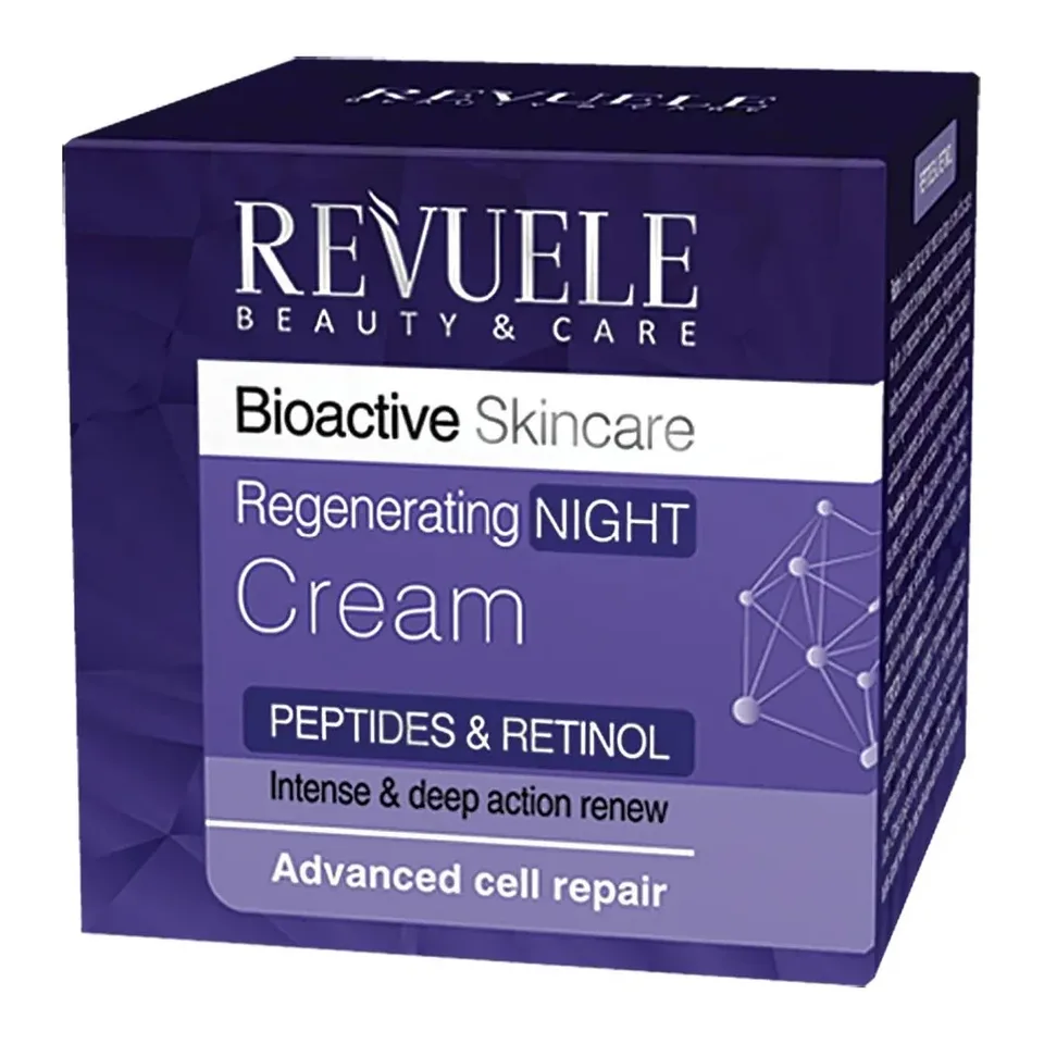 REVUELE Крем нічний регенер. з пептидами і ретинолом BIOACTIVE SKINCARE, 50 мл