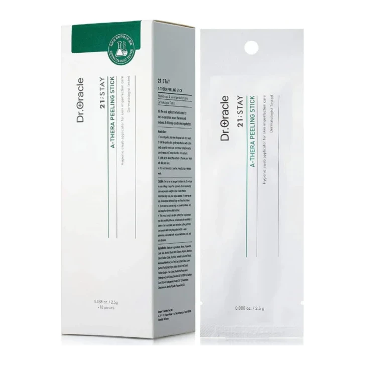 DR. ORACLE Пілінг-палочка з кислотами для очищення шкіри 21 Stay A-Thera Peeling Stick (10ea/1box) 10ea/1box