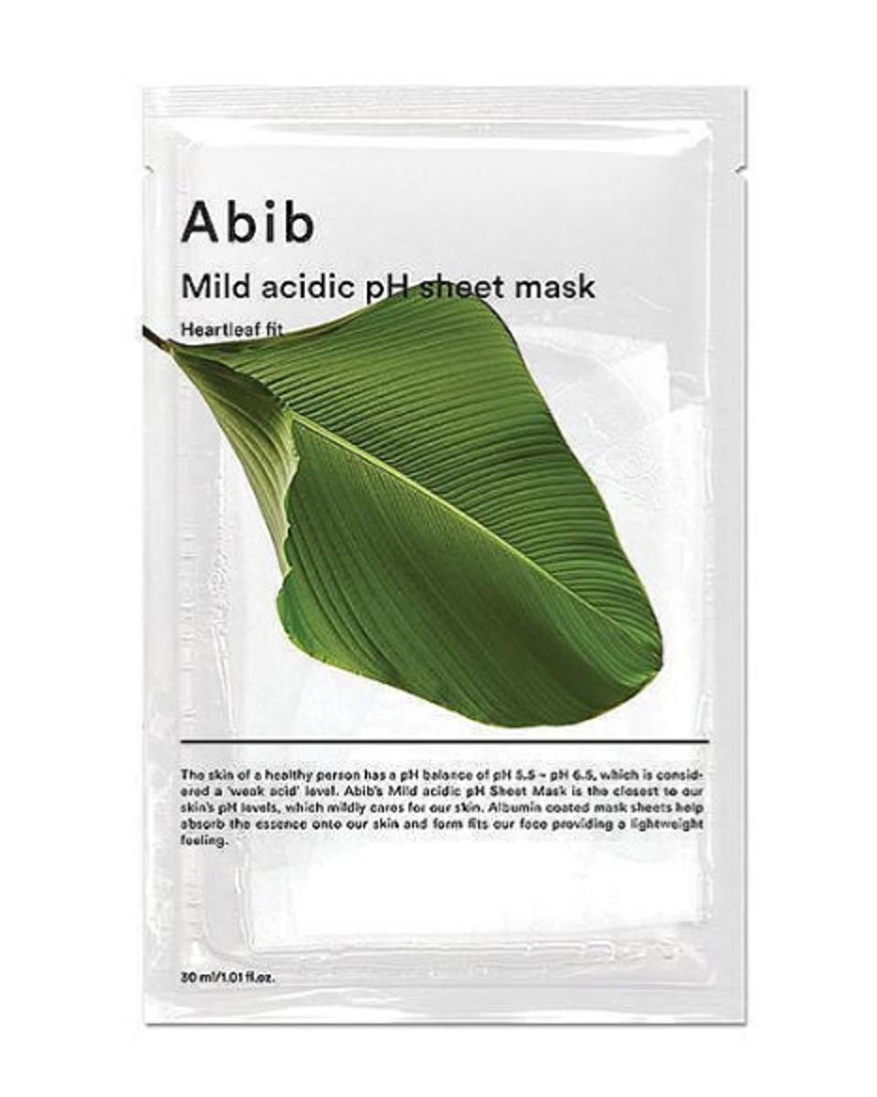 ABIB Mild Acidic pH Heartleaf Sheet Mask 30 мл