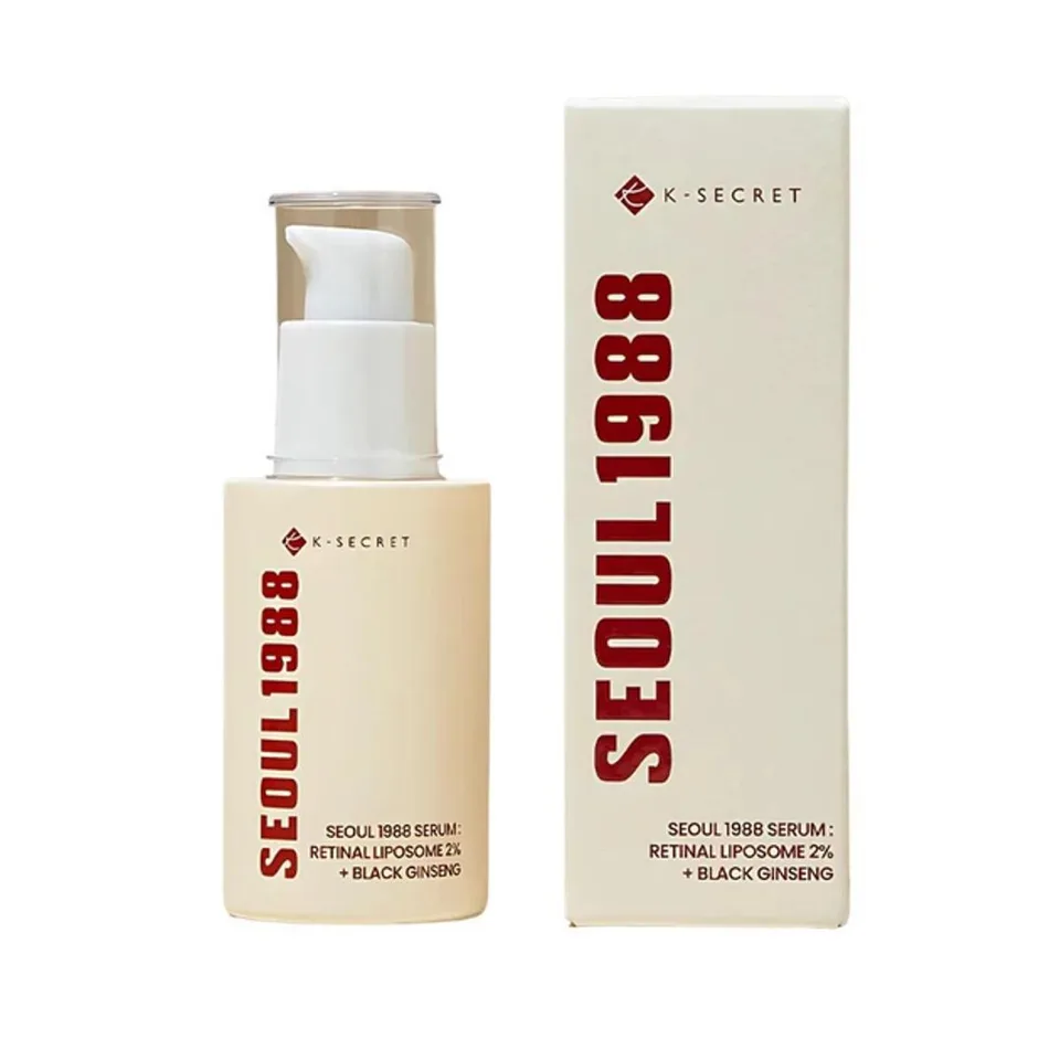 K-SECRET KSECRET SEOUL 1988 Serum : Retinal Liposome 2% + Black Ginseng 30 мл