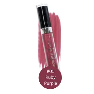 3W CLINIC Aqua Matte Lip gloss #Rudy Purple № 5 30 г