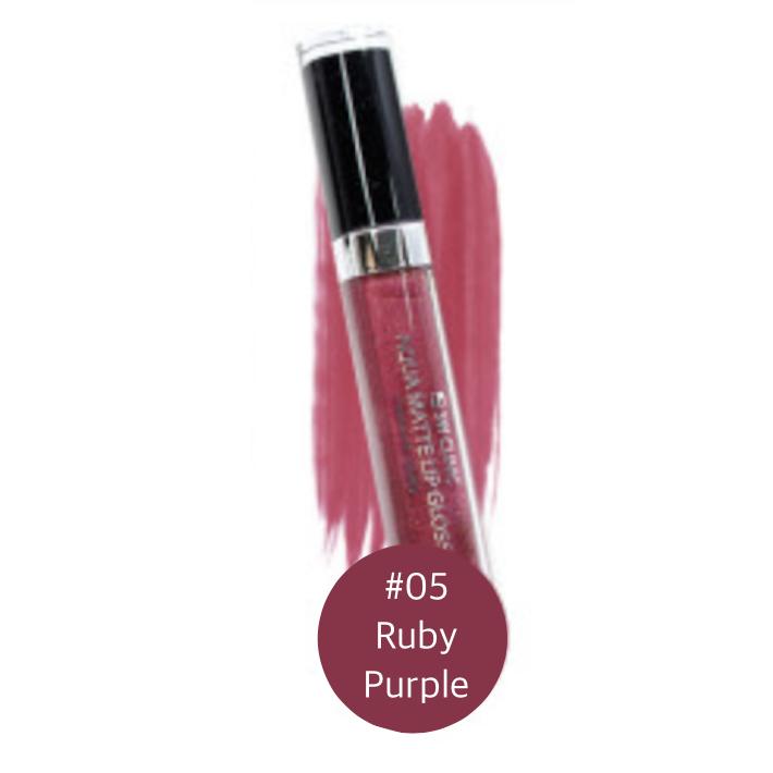 3W CLINIC Aqua Matte Lip gloss #Rudy Purple № 5 30 г