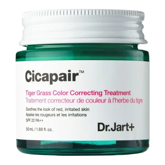 Dr.Jart+ CC крем із центелою азіатською Dr.Jart+ Tiger Grass Color Correcting Treatment SPF22/PA++ 50ml (термін до: 03.2027) 50 мл