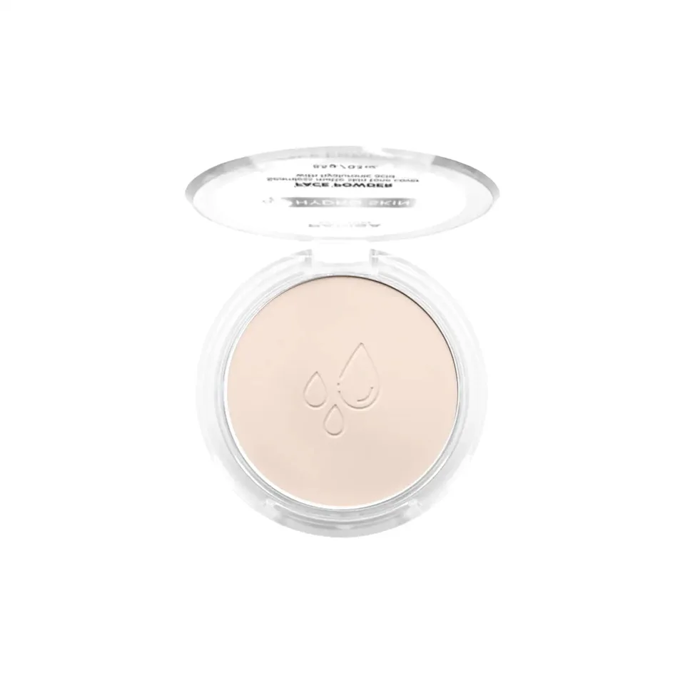 Parisa Cosmetics Компактна матуюча пудра Hydro Skin Face Powder №1 Neutral Porcelain