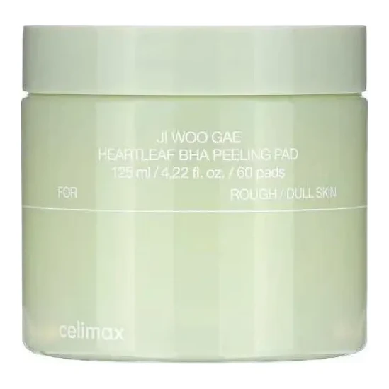 CELIMAX Heartleaf BHA Peeling Pad 125 мл