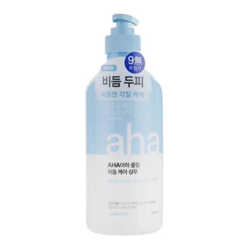 KERASYS Derma&More AHA-Cooling Dandruff Care Shampoo 600 мл