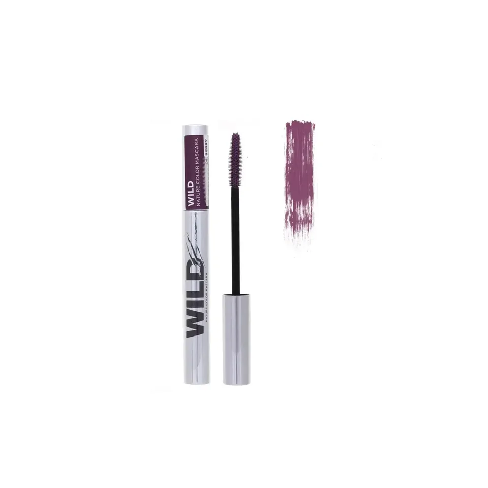 Parisa Cosmetics Туш для вій з рисовим воском Wild №4 Berry