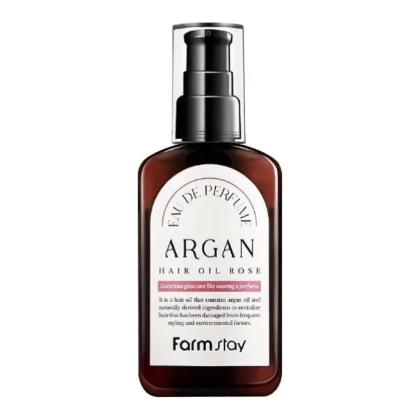 FarmStay Eau De Perfume Argan Hair Oil Rose 100 мл