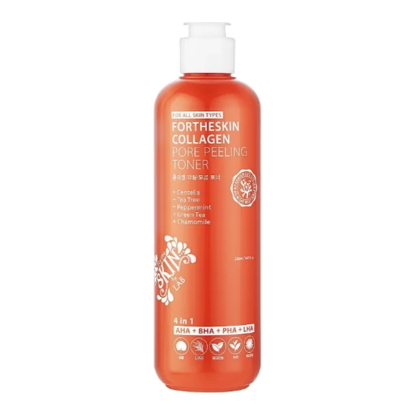FORTHESKIN Collagen Pore Peeling Toner 280 мл