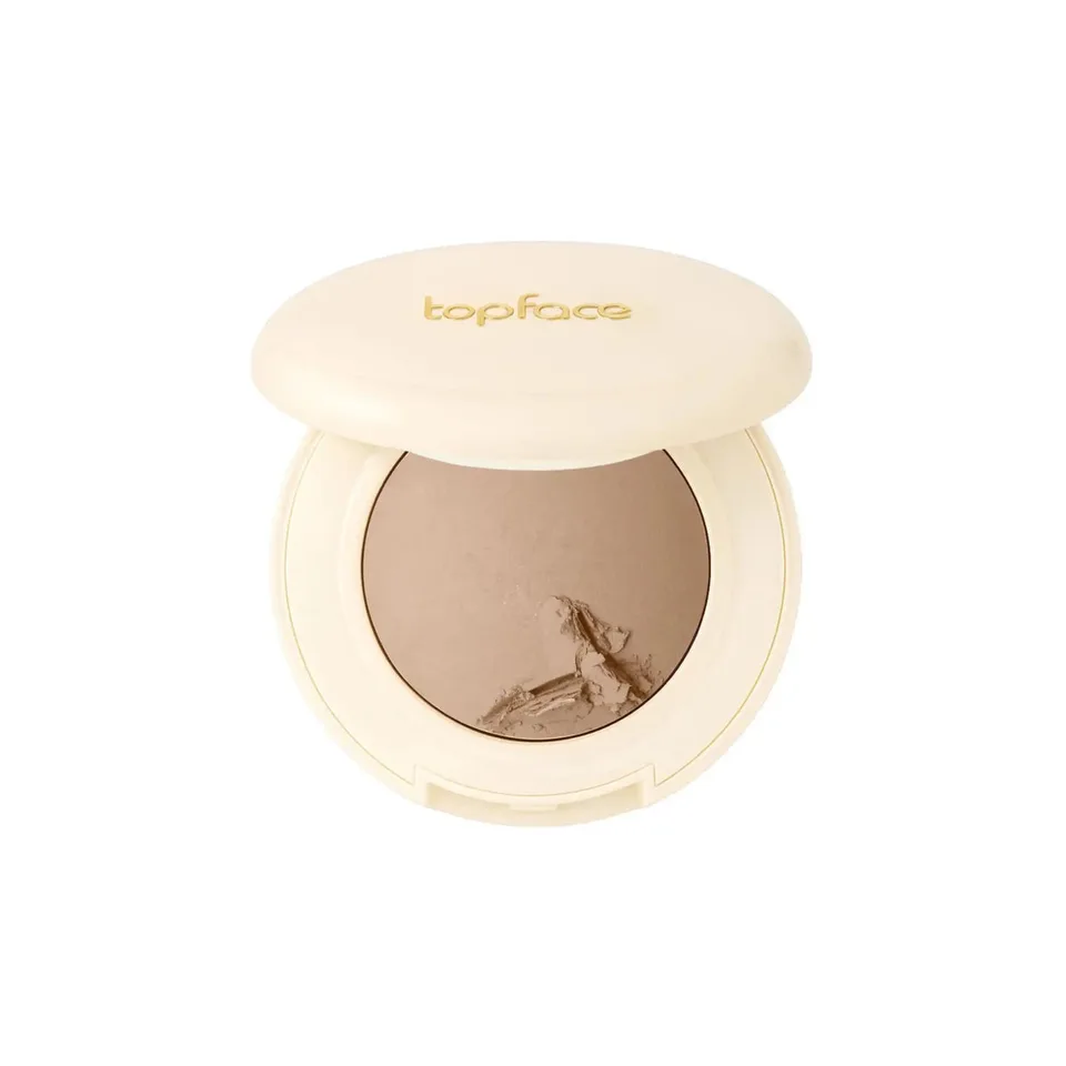 Topface Пудра запечена ProHD Natural Glow Baked Face Powder №005 Golden Tan