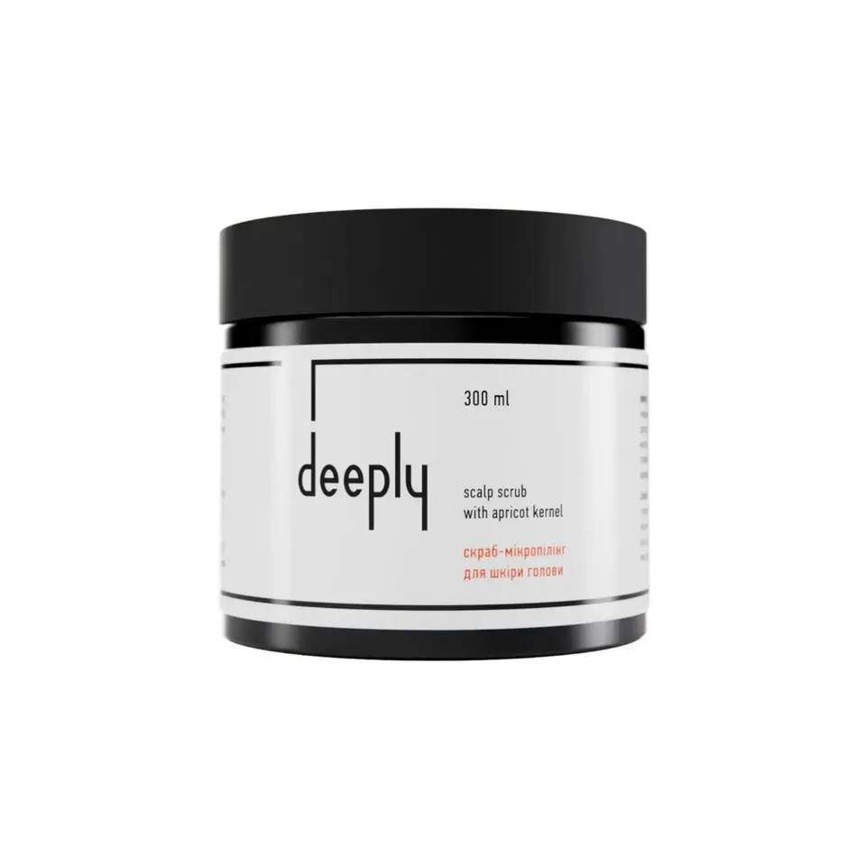 Deeply Скраб для шкіри голови Deeply Scalp Scrub With Apricot Kernel