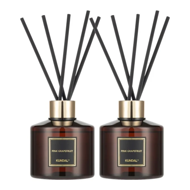 Kundal Аромадифузор для дому "Рожевий грейпфрут" Kundal Perfume Diffuser Pink Grapefruit 200ml*2ea(набір) 200 мл