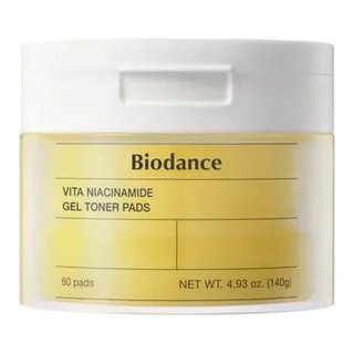 BIODANCE Vita Niacinamide Gel Toner Pad 60 шт