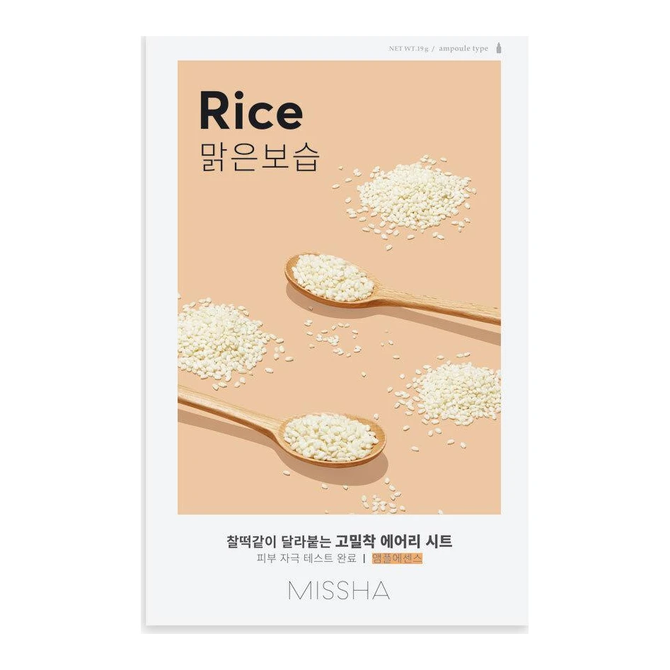 Missha Airy Fit Sheet Mask Rice 19 г