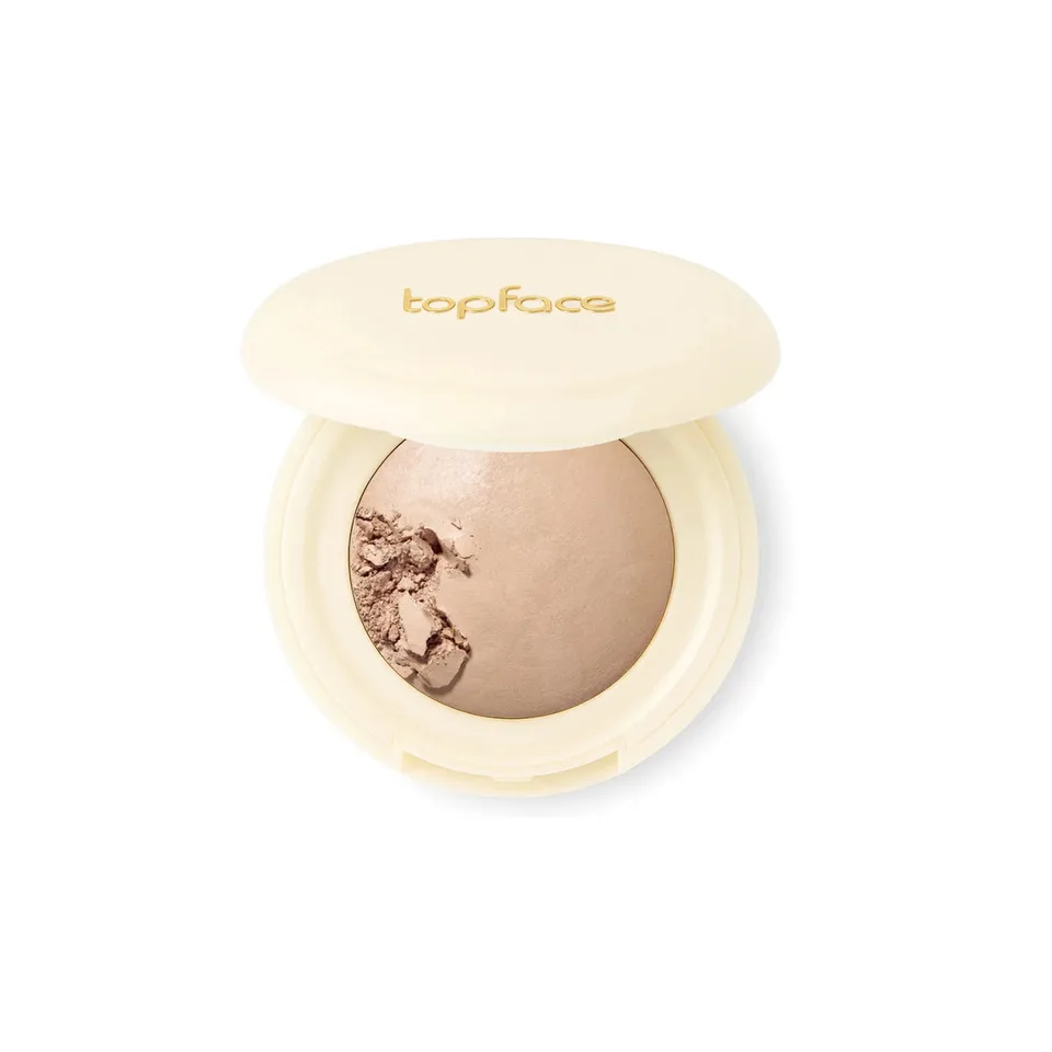 Topface Хайлайтер запечений ProHD Natural Glow Baked Highlighter №002 Warm Sheen