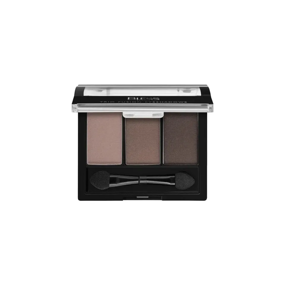 Bless Beauty Компактні Тіні Trio Fusion Eyeshadows №2
