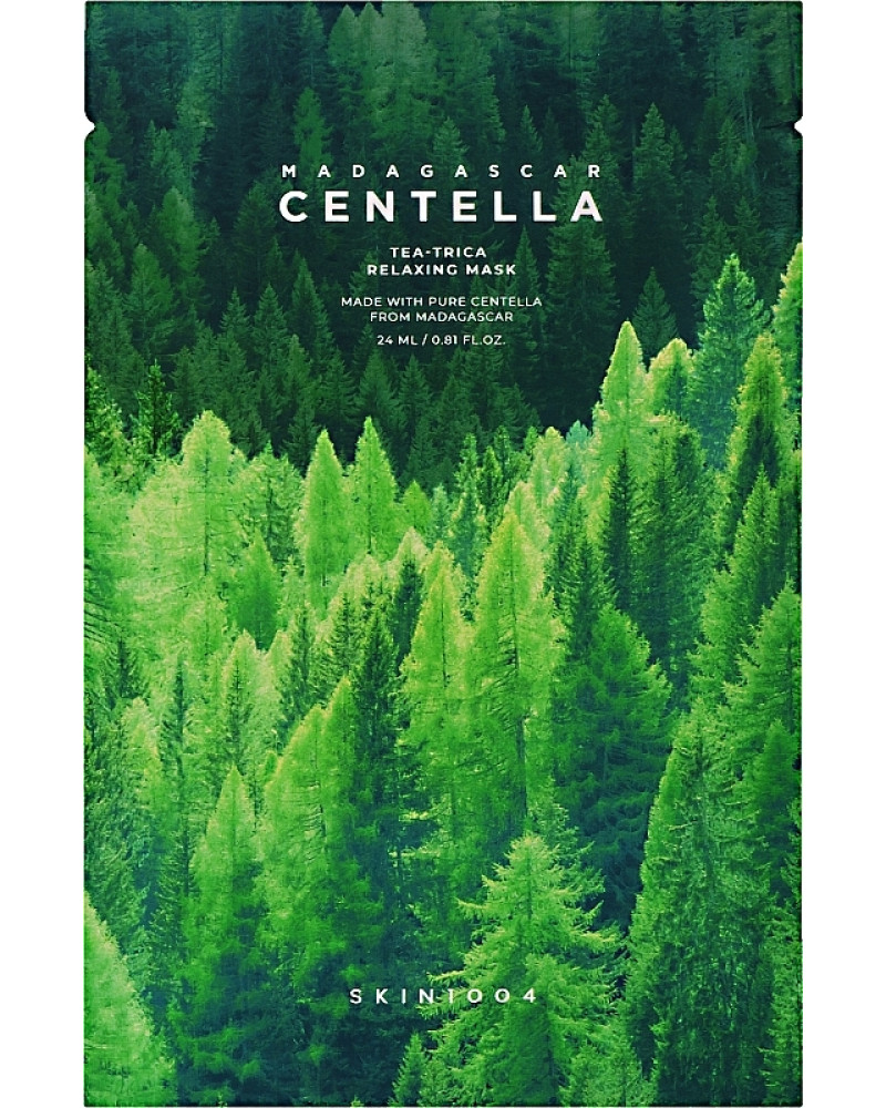 SKIN1004 Заспокійлива маска SKIN1004 Madagascar Centella Tea-Trica Relaxing Mask 24 мл