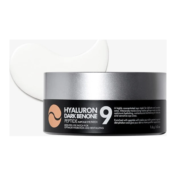 Medi-Peel Hyaluron Dark Benone Peptide 9 Ampoule Eye Patch 60 шт