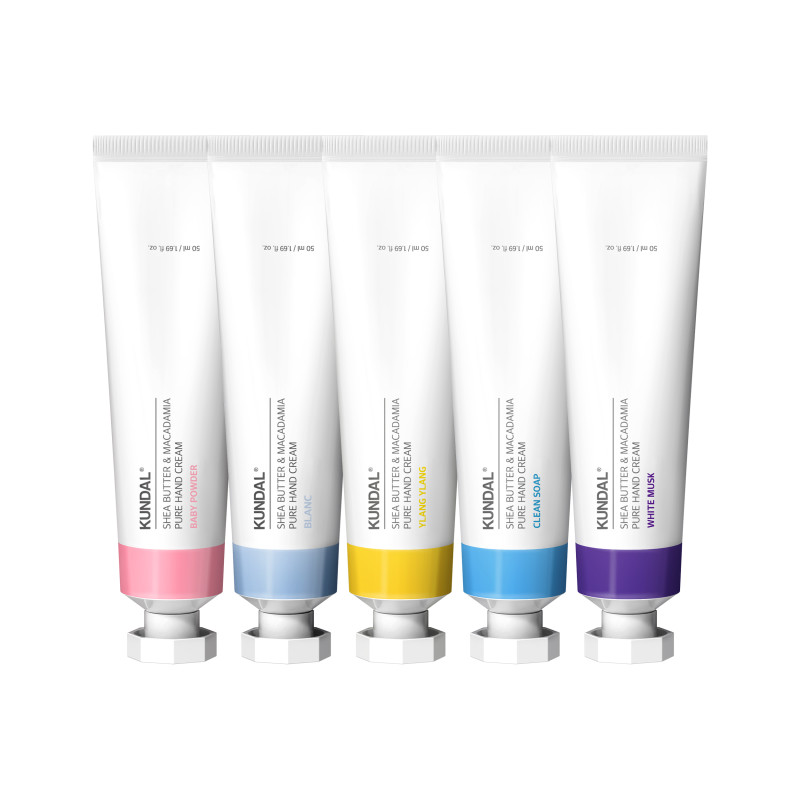 Kundal Shea Butter & Macadamia Pure Hand Cream Moonlight Edition 5ea