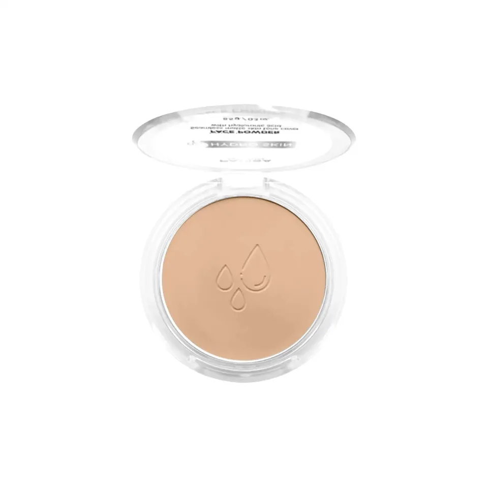 Parisa Cosmetics Компактна матуюча пудра Hydro Skin Face Powder №4 Soft Tan