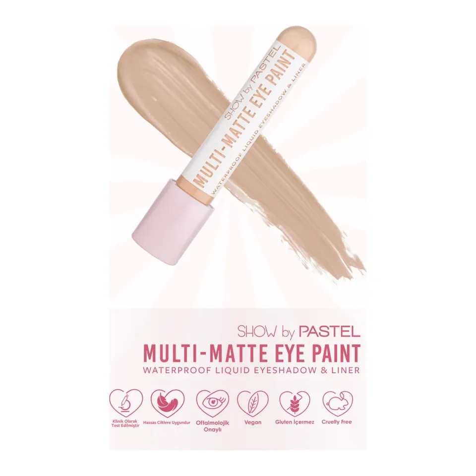 PASTEL Тіні-лайнер рідкі водостійкі для очей SHOW BY PASTEL MULTI-MATTE тон 81_ДО 03.27