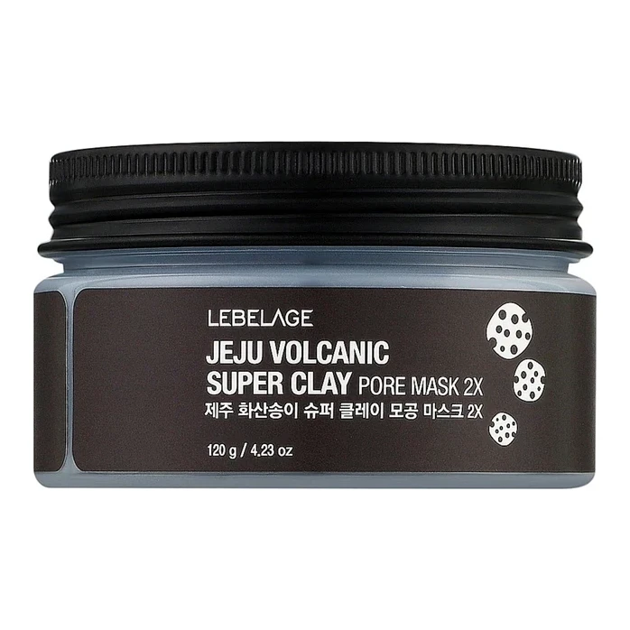 LEBELAGE Глиняна маска для обличчя вулканічна Lebelage Jeju Volcanic Super Clay Pore Mask 2X 120 г