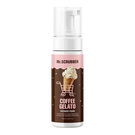 MR. SCRUBBER Парфумована пінка для душу Mr.SCRUBBER з ароматом кавового морозива Coffee gelato