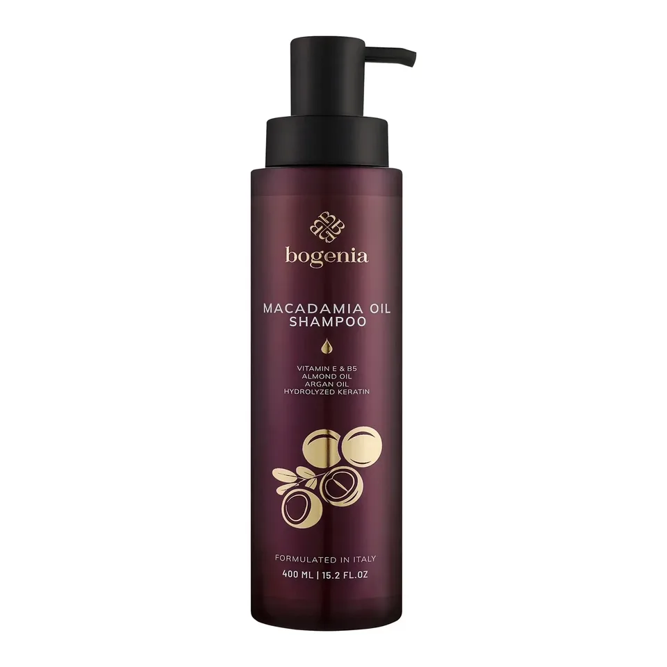 Bogenia Macadamia Oil Shampoo 400 мл