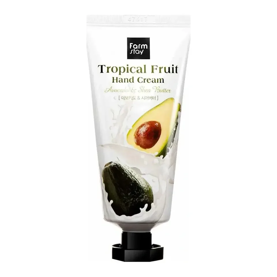 FarmStay Tropical Fruit Hand Cream Avocado & Shea Butter 50 мл