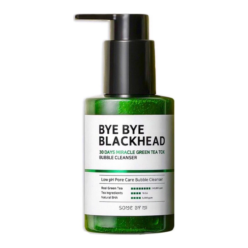 Some By Mi SOMEBYMI Bye Bye Blackhead 30 Days Miracle Green TeaTox Bubble Cleanser 120 г