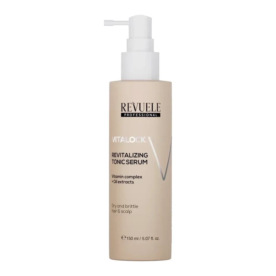 REVUELE Сироватка-тонер д/відновл. сух.,ламк. вол.HAIR PROFESSIONAL VITALOCK, 150 мл