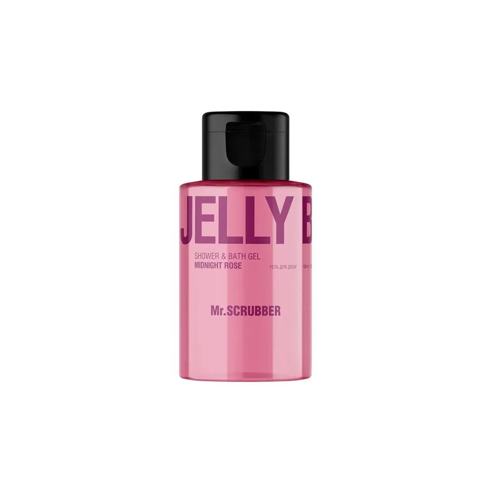 MR. SCRUBBER Гель для душу Jelly Bubbles Midnight Rose 100 мл