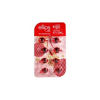 Ellips Вітаміни для волосся «М'якість сакури» Ellips Hair Vitamin Heat Protection 8х1ml