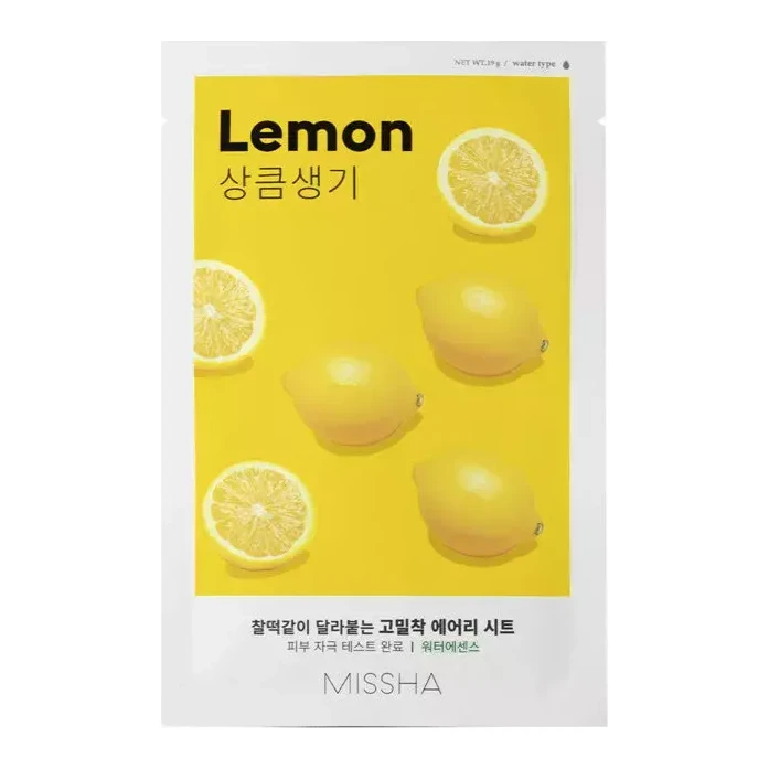 Missha Airy Fit Sheet Mask Lemon 19 г