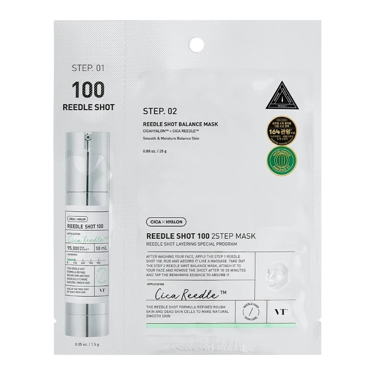 VT Cosmetics Reedle Shot 100 2Step Mask 26.5 г