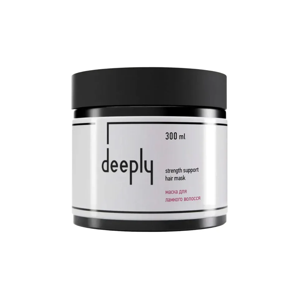 Deeply Mаска для ламкого волосся Strength Support Hair Mask