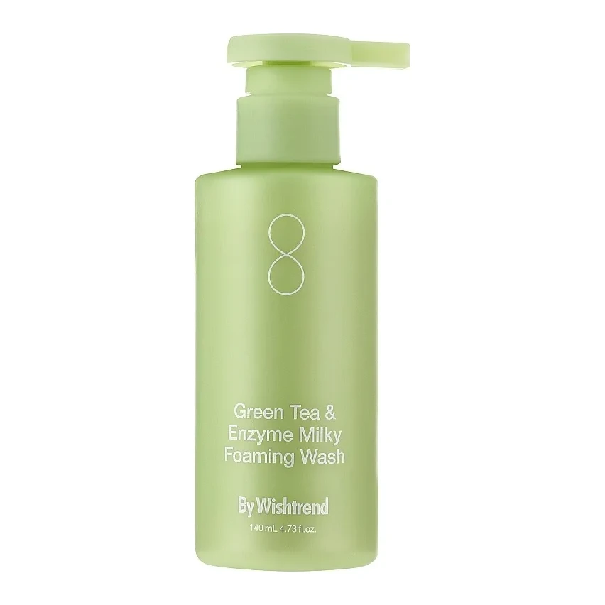 By Wishtrend Green Tea & Enzyme Milky Foaming Wash 140 мл