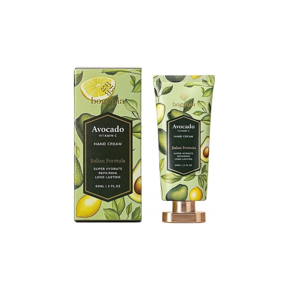 Bogenia Крем для рук Avocado + Vitamin C Hand Cream