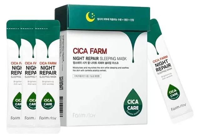 FarmStay Cica Farm Night Repair Sleeping Mask 4 мл