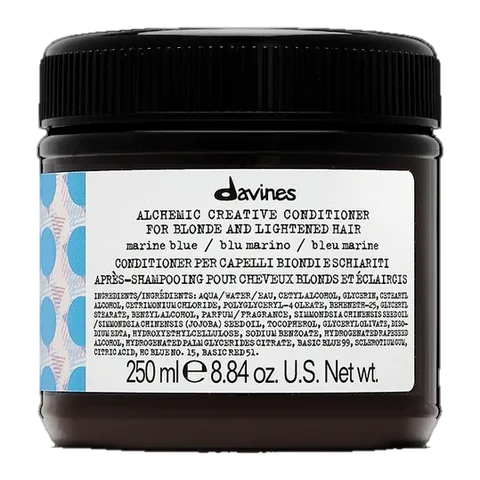 Davines Alchemic Creative Conditioner Marine Blue