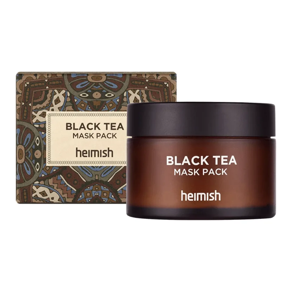 Heimish Заспокійлива маска для обличчя з чорним чаєм HEIMISH Black Tea Mask Pack 110 мл