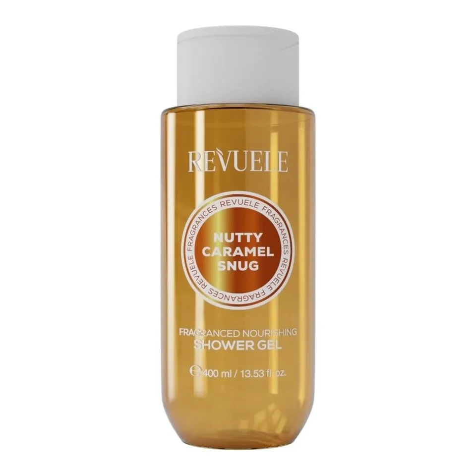 REVUELE Гель для душу парфумований поживний  NUTTY CARAMEL SNUG, 400 мл