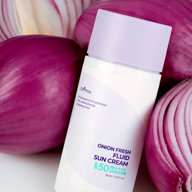 ISNTREE Onion Fresh Fluid Sun Cream 50 мл