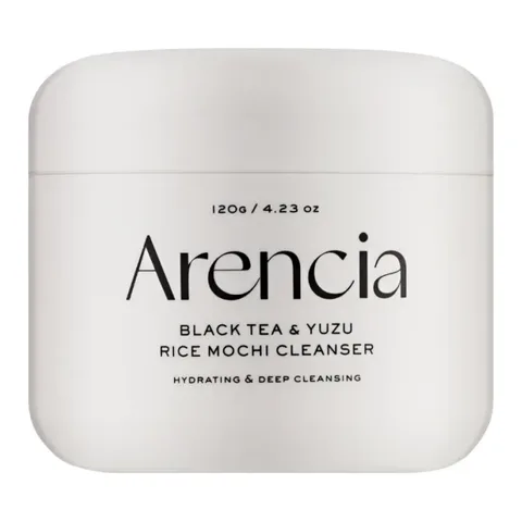 ARENCIA Black Tea & Yuzu Rice Mochi Cleanser
