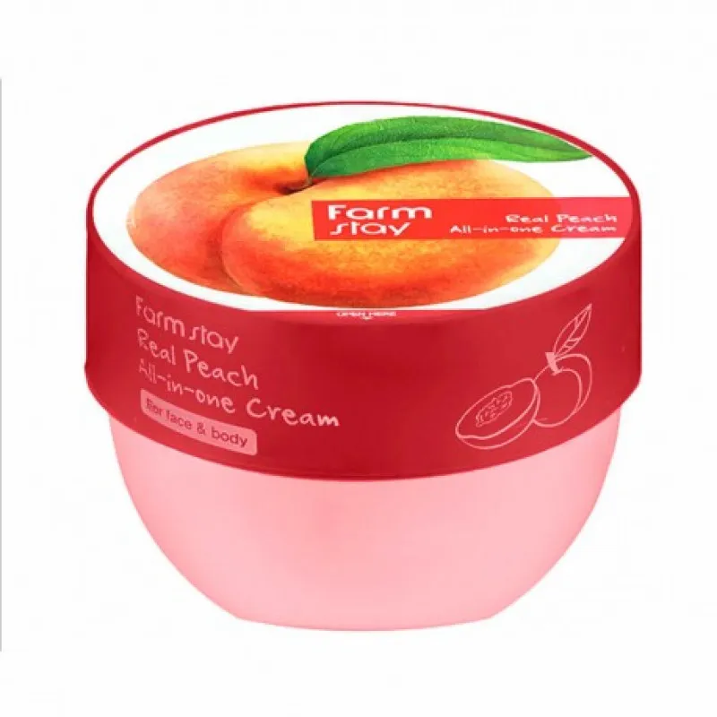 FarmStay Real Peach All-In-One Cream 300 мл