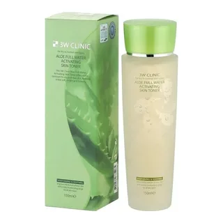 3W CLINIC Aloe Full Water Activating Skin Toner 150 мл