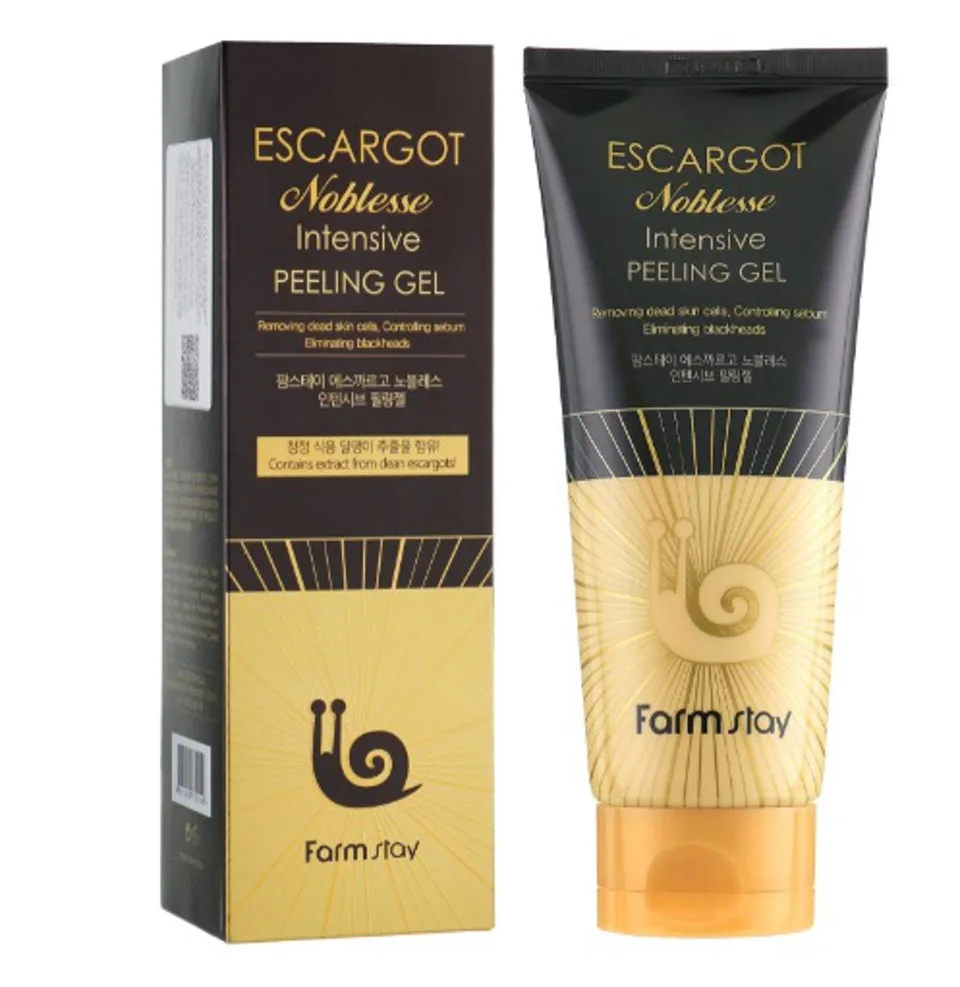 FarmStay Escargot Noblesse Intensive Peeling Gel 180 мл
