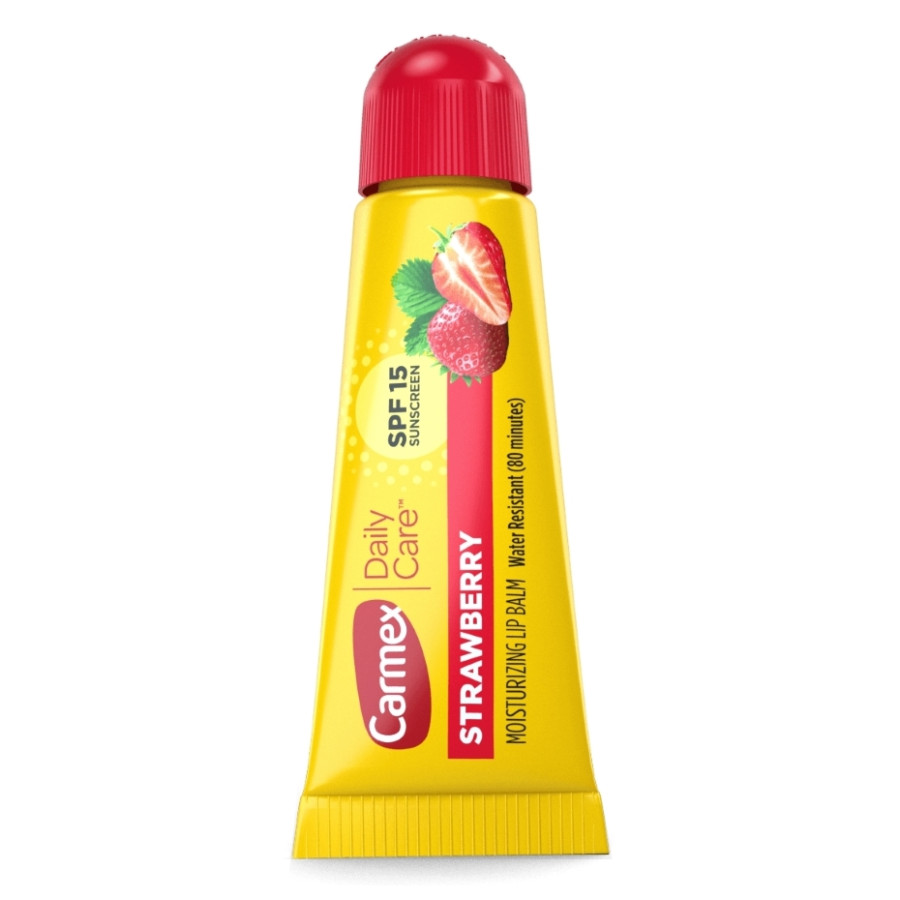 CARMEX Lip Balm SPF 15 Strawberry Tube 10 г