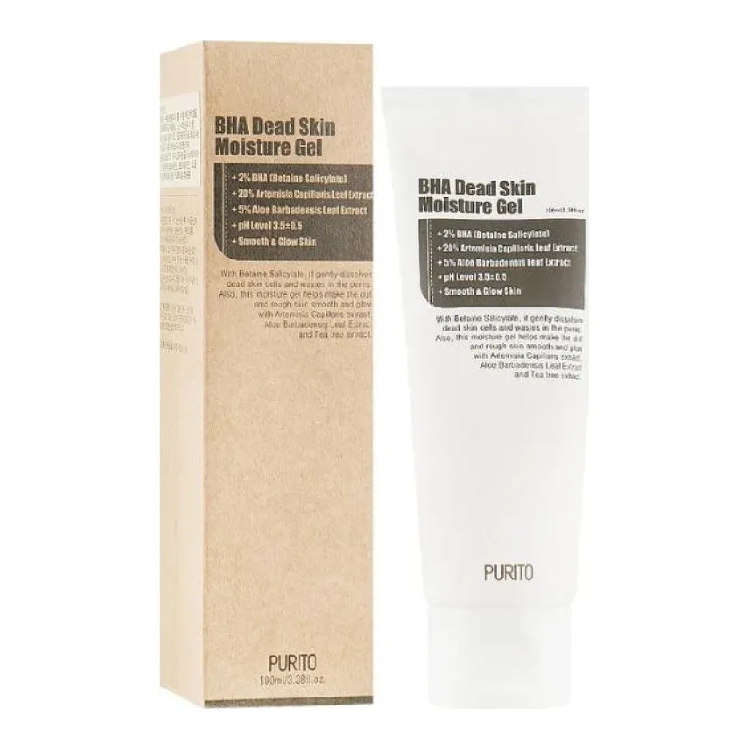 PURITO BHA Dead Skin Moisture Gel 100 мл